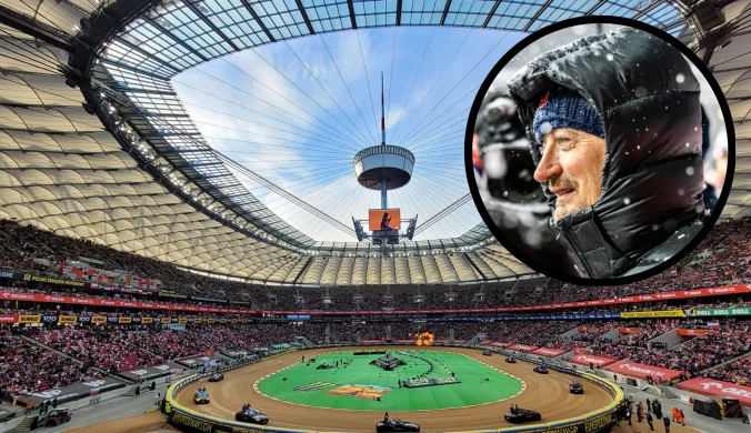 Adam Małysz prosto z mostu. Atmosfera się udziela, a PGE Narodowy kusi