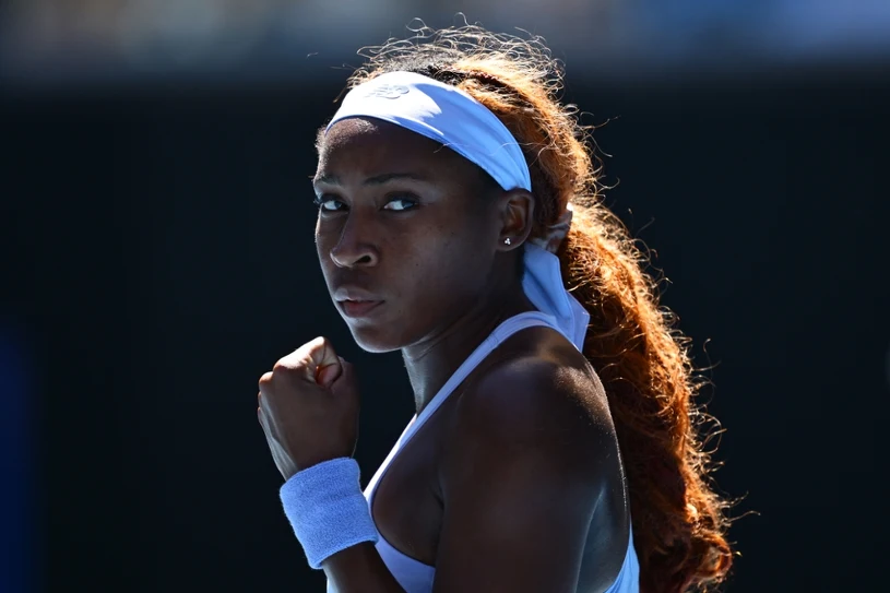 Cztery Amerykanki ograne, przyszedł czas na Gauff. Awans po 77 minutach