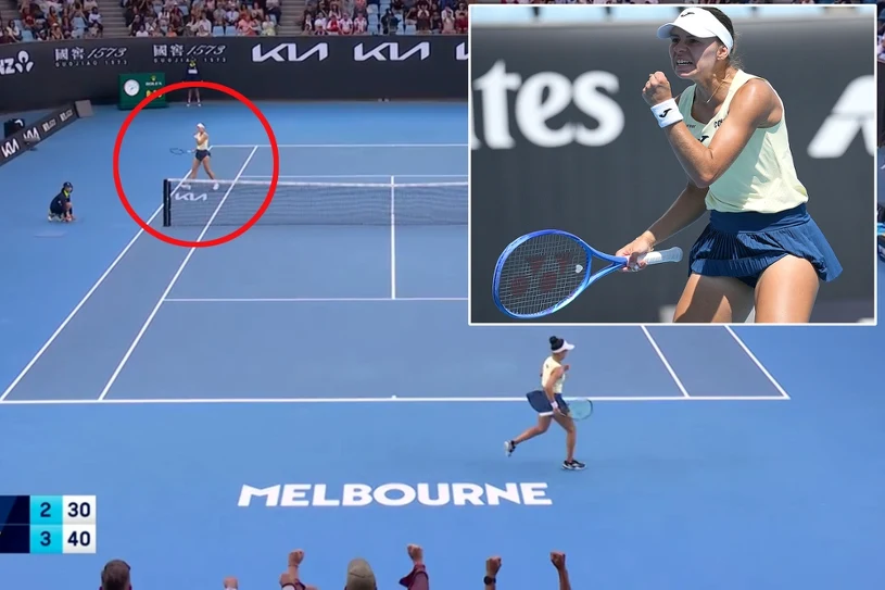 Koncert natchnionej Linette. 6:3 i 4:0. Później nerwy. Aż nastał koniec