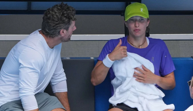 Zwrot dla Świątek na AO. Ale rozległ się alarm. Fissette interweniował