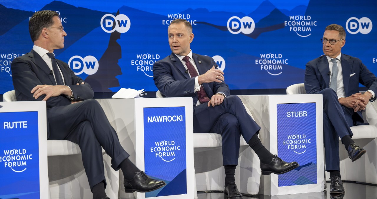 Nawrocki w Davos: Grenlandia nie odciąga uwagi od wojny w Ukrainie
