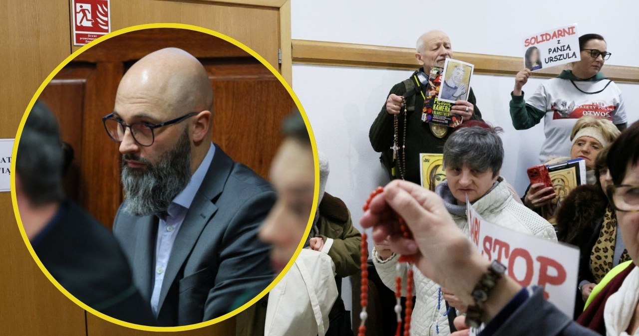 Początek procesu księdza Olszewskiego. Protesty i modlitwy przed sądem