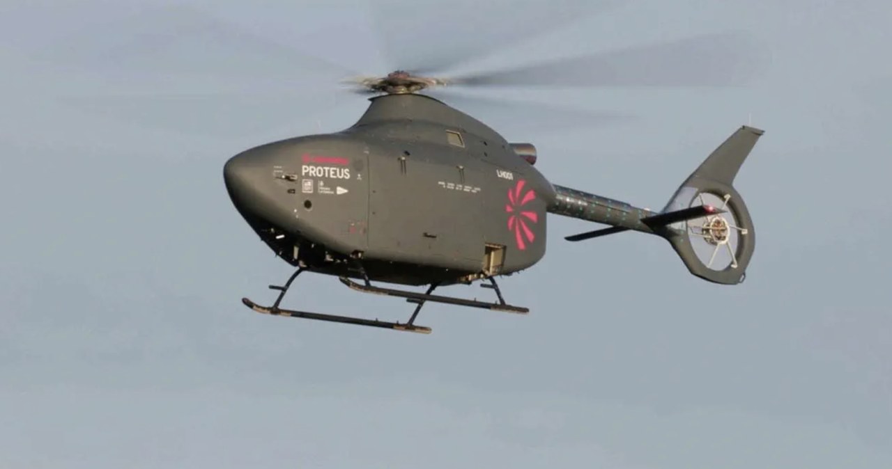 Autonomiczny Proteus wzbił się w niebo. To łowca okrętów podwodnych