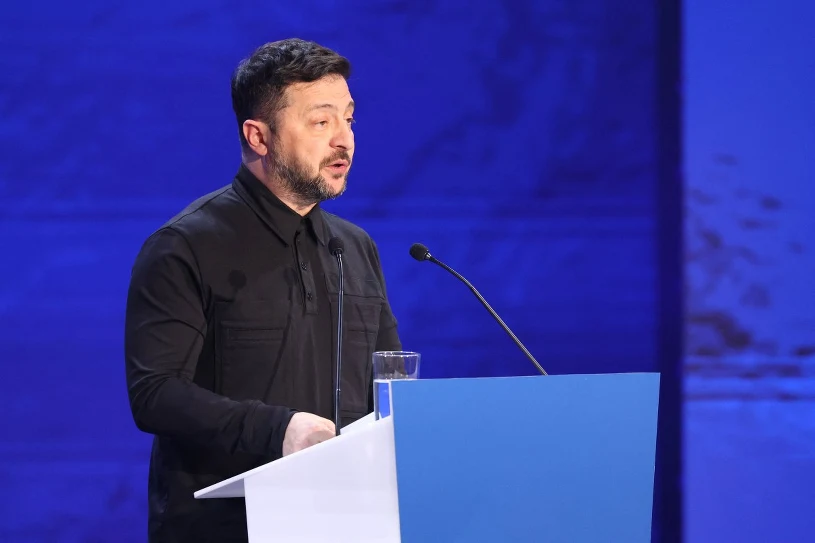 Spotkanie z Zełenskim w Davos? Kijów odpowiada na słowa Trumpa