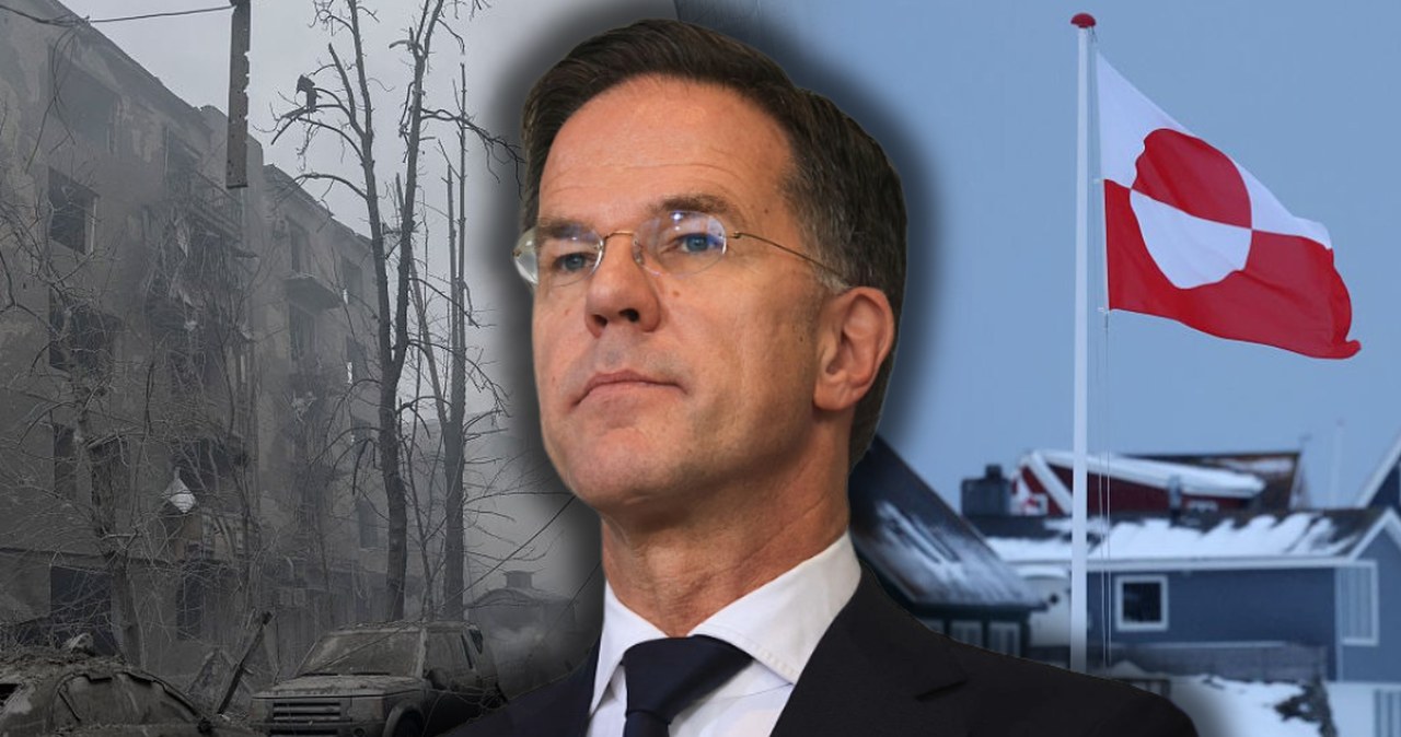 "Ukraina, a nie Grenlandia". Szef NATO stawia sprawę jasno