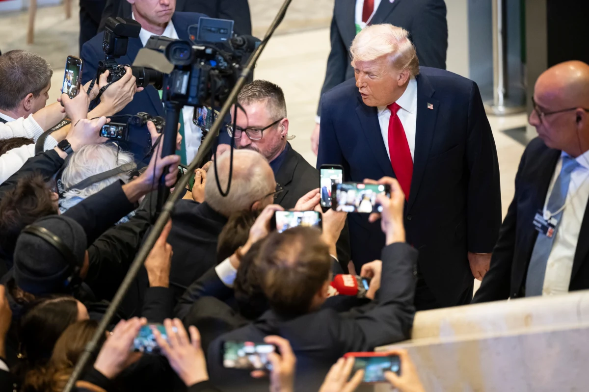 "Nie nałożę ceł, które miały wejść w życie 1 lutego" - napisał na platformie Truth Social prezydent USA Donald Trump. Poinformował też, że określono też ramy przyszłej umowy dotyczącej Grenlandii. 