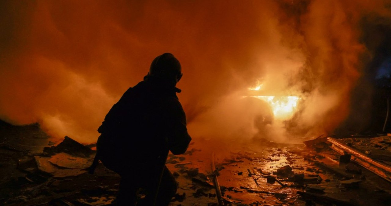 Potężna eksplozja w rosyjskim porcie. Na niebie pojawiła się łuna ognia