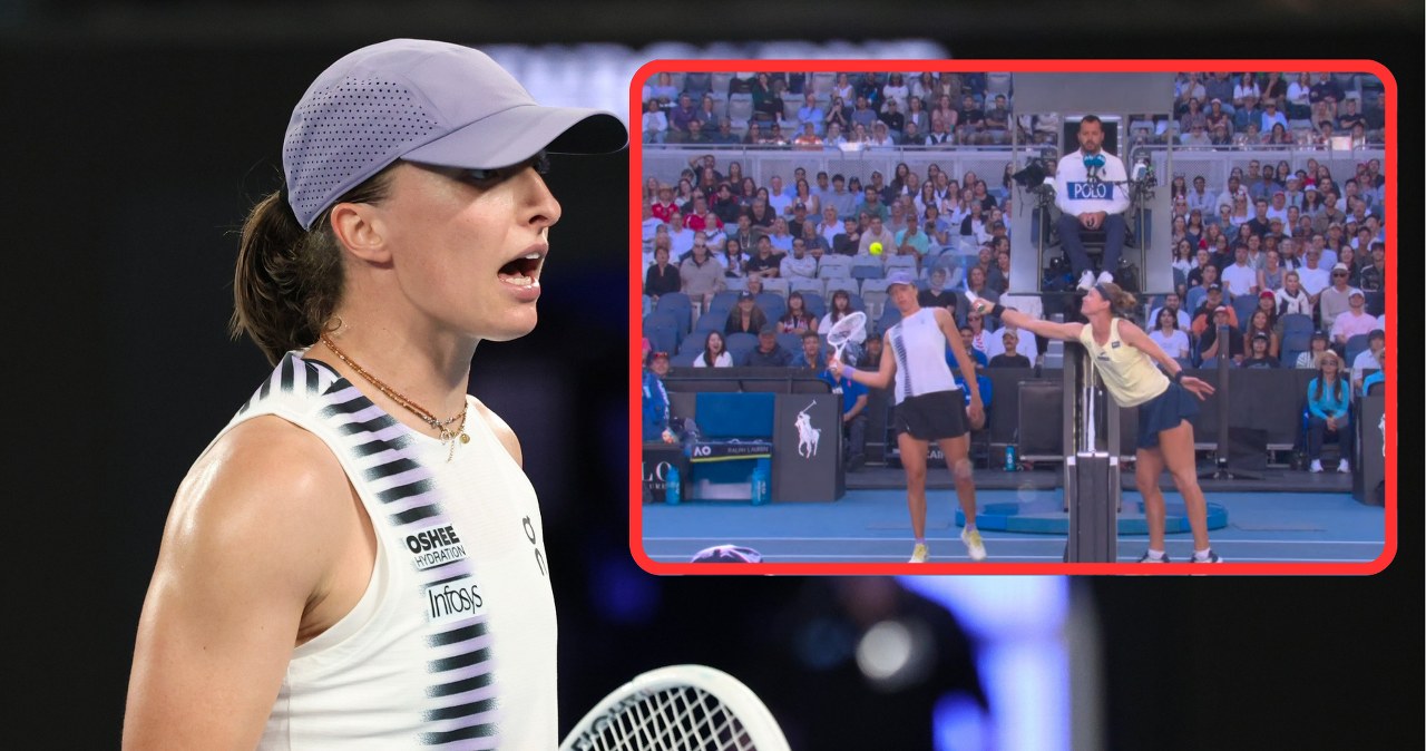 Czeszka ruszyła do Świątek, sędzia musiał interweniować. Zawrzało w Melbourne