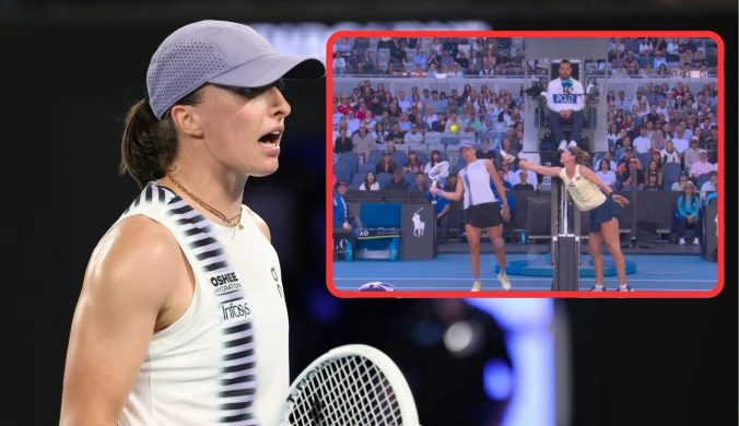 Czeszka ruszyła do Świątek, sędzia musiał interweniować. Zawrzało w Melbourne