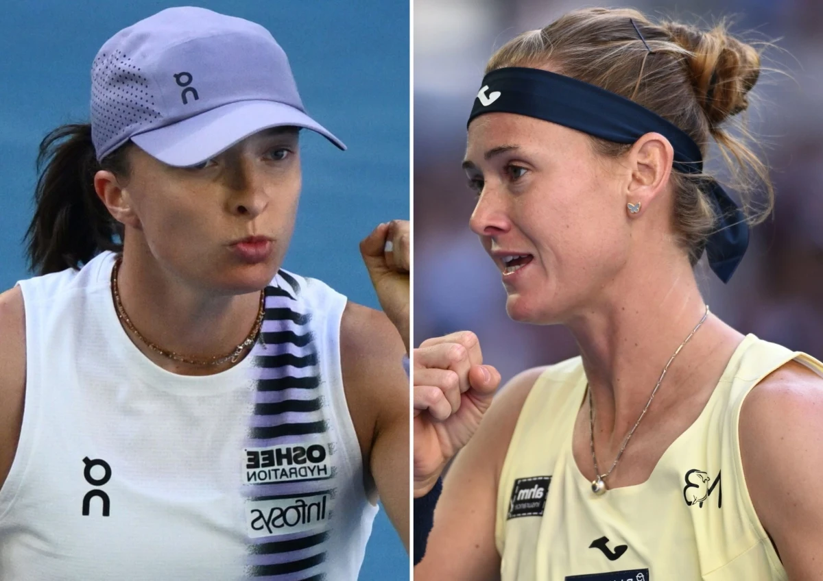 Iga Świątek wygrała z czeską tenisistką Marie Bouzkovą 6:2, 6:3 w drugiej rundzie wielkoszlemowego Australian Open w Melbourne.