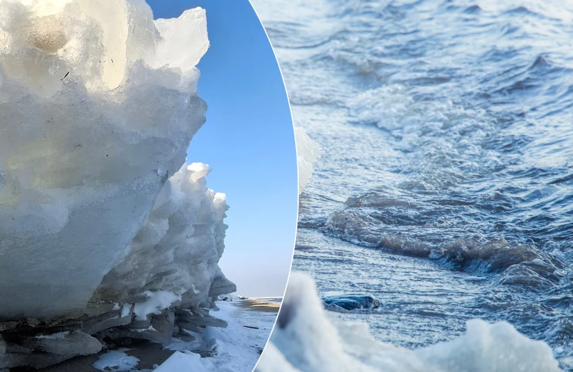 Lodowe tsunami w Polsce. Z Bałtyku "wyszły" torosy [ZDJĘCIA]