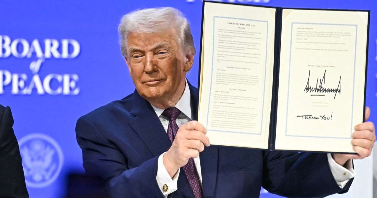 wiadomości,aktualności,Interia Powstała Rada Pokoju. Donald Trump ogłosił kluczową decyzję