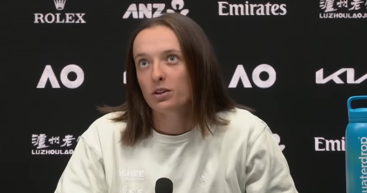 A jednak, oto co stało się w Australii. Atak choroby. Świątek obwieszcza