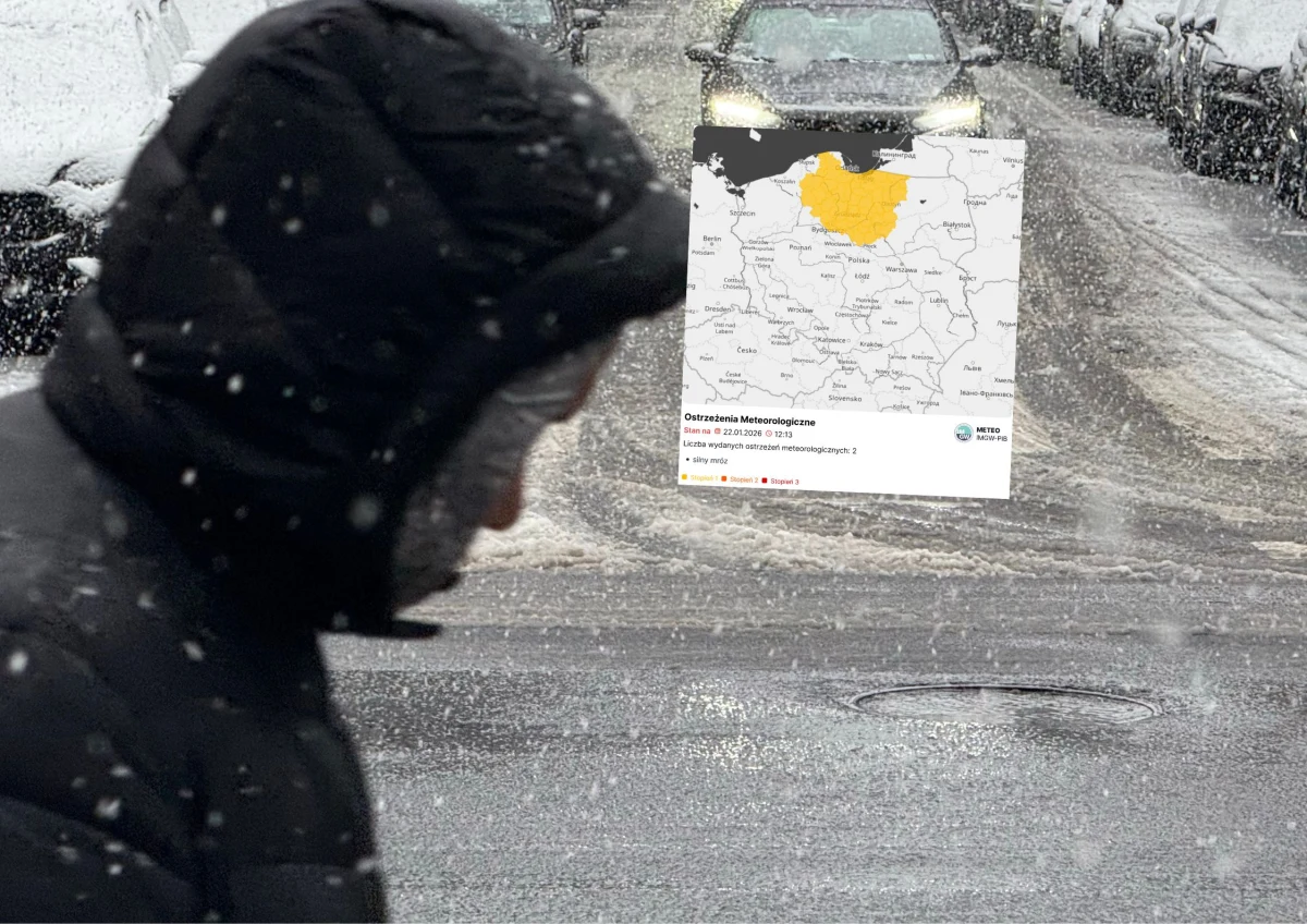 ​Zima nie odpuszcza. W najbliższych dniach Polskę czeka prawdziwa meteorologiczna huśtawka. IMGW ostrzega przed opadami śniegu, deszczu ze śniegiem i lokalnymi utrudnieniami na drogach spowodowanymi gołoledzią. Dla czterech województw wydano alert przed silnym mrozem - od -13 do -16 st. C.