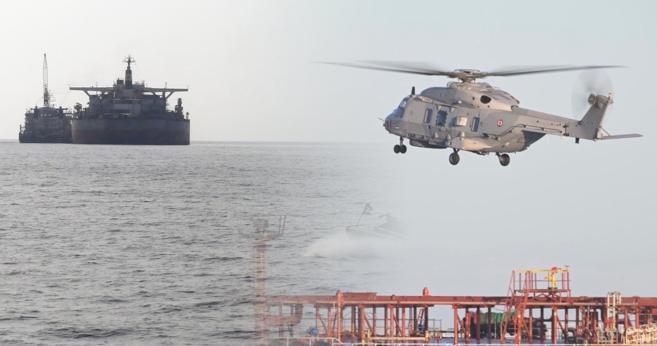 Akcja wojska na Morzu Śródziemnym. Francuzi weszli na statek z Rosji