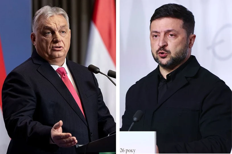 "Zasługuje na policzek". Zełenski ostro do Orbana, szybka riposta z Węgier