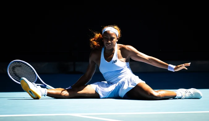 Zatrważający set Coco Gauff w Melbourne. A później stało się coś dziwnego