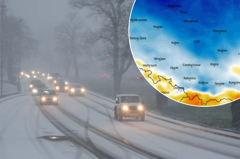 Jazda w takich warunkach to wyzwanie. Ostrzegają przed szklanką na drogach