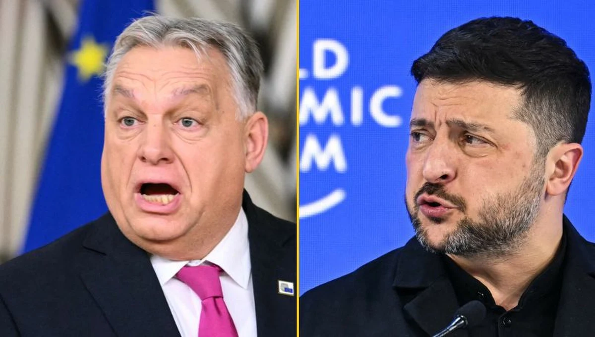 "Wczoraj w Davos prezydent Wołodymyr Zełenski przekroczył granicę (...). Będziemy mieli kilka słów do powiedzenia na ten temat. Powstaje petycja narodowa, dzięki której możemy wysłać jasny sygnał do Brukseli: nie zapłacimy!" - napisał w piątek Viktor Orban. Ostre słowa premiera Węgier są pokłosiem czwartkowego wystąpienia prezydenta Ukrainy w Szwajcarii podczas Światowego Forum Ekonomicznego. 