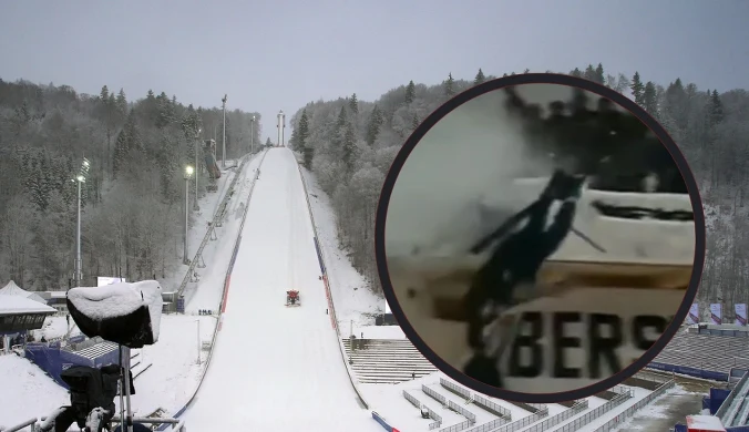 Skoczek wpadł w tłum kibiców. Ten wypadek zrobił z niego gwiazdę