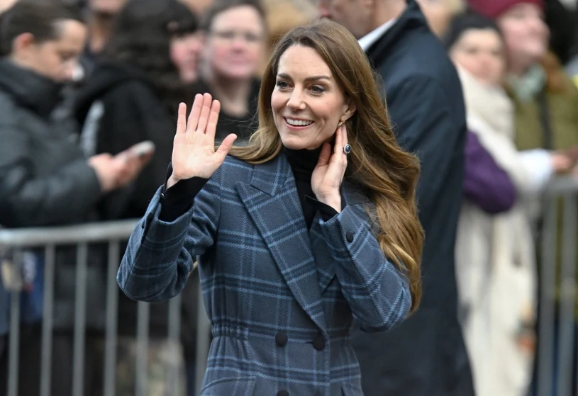 Jej zachowanie uwieczniła kamera. Księżna Kate skupiła na sobie uwagę