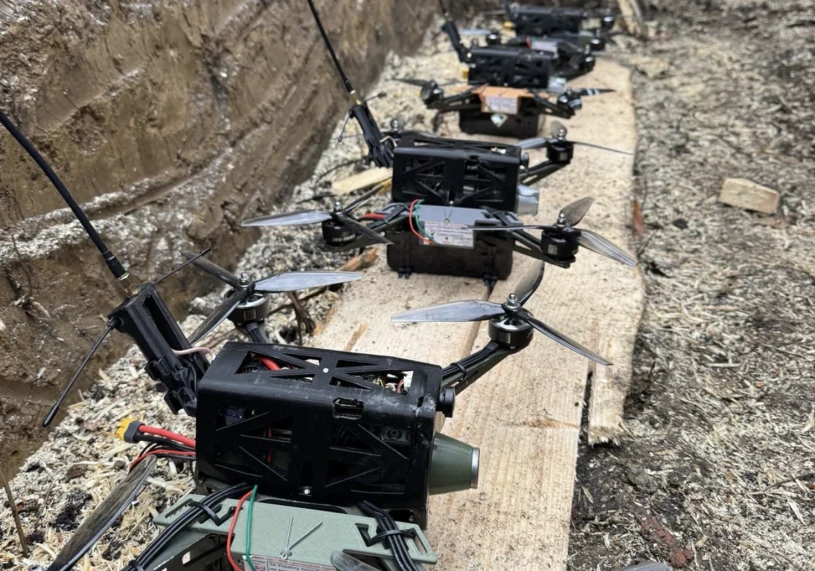 Zrobili dron z pocisku moździerzowego. Teraz produkują go tysiącami