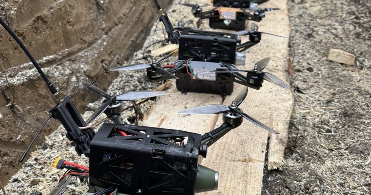 Zrobili dron z pocisku moździerzowego. Teraz produkują go tysiącami