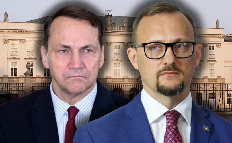 Sikorski zaczepił Nawrockiego. Jest odpowiedź z Pałacu, "nie przystoi"