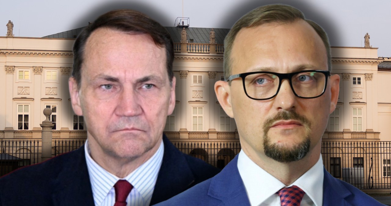 Sikorski zaczepił Nawrockiego. Jest odpowiedź z Pałacu, "nie przystoi"