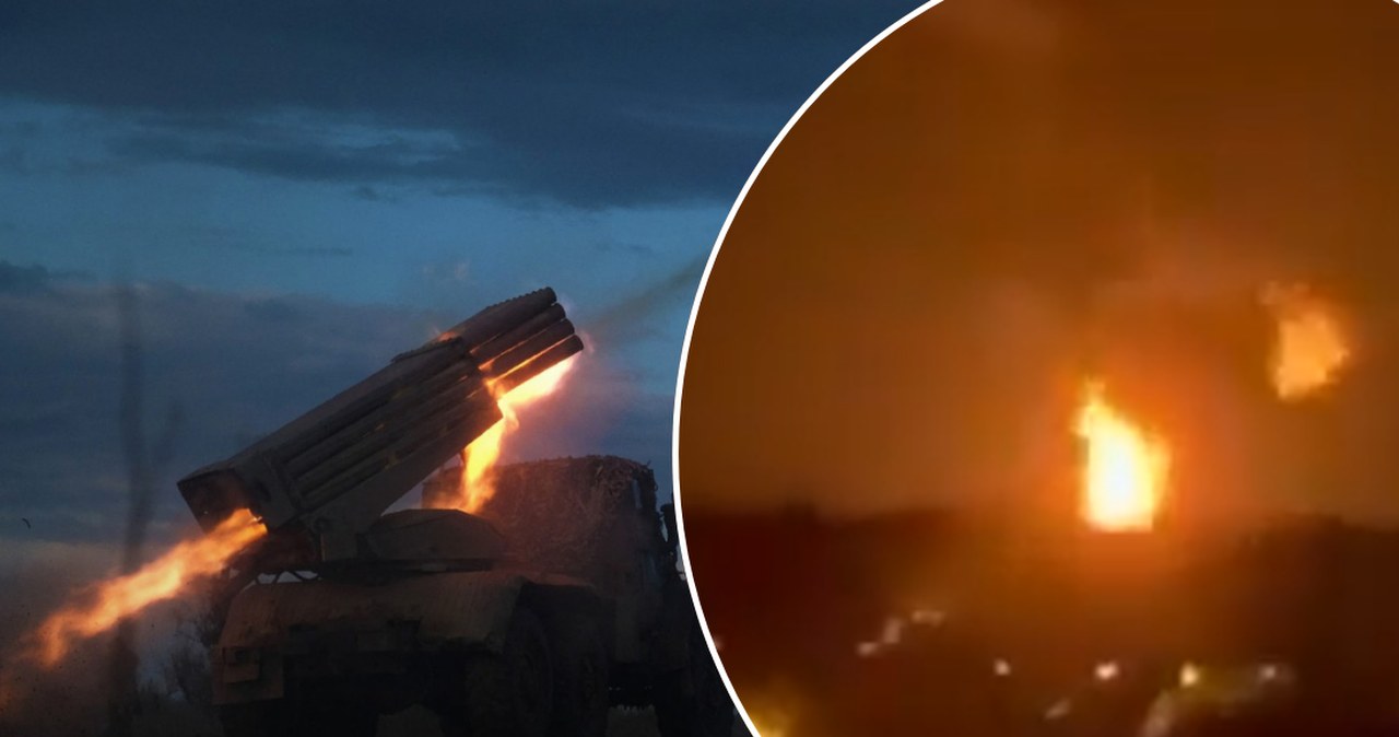 Rosjanie pod ostrzałem. Kolejna udana akcja Ukraińców, zapłonął skład ropy