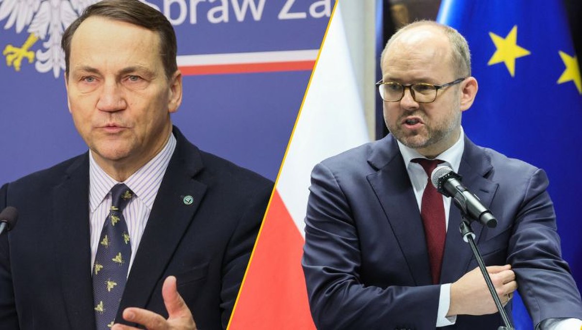 "Niegodne i cyniczne". Przydacz z Sikorskim pokłócili się o słowa Trumpa