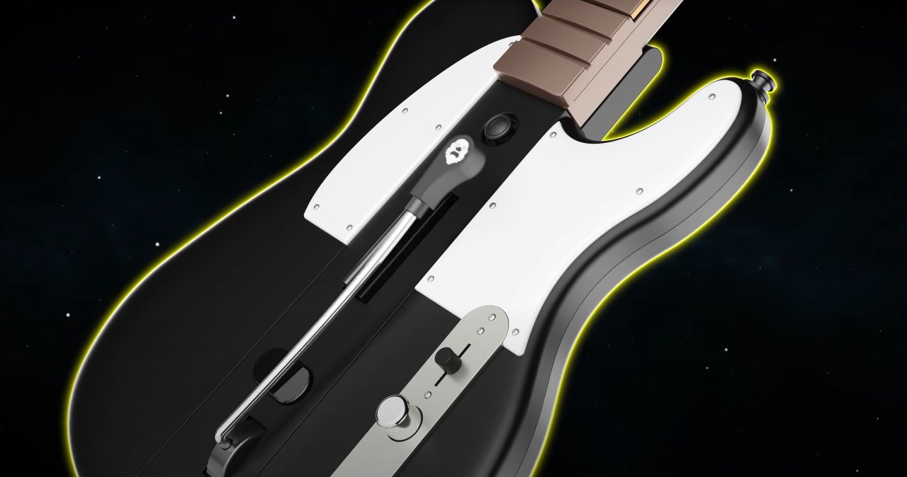 Gitara z drukarki 3D ożywi Rock Band? Hyperkin ma szalony pomysł