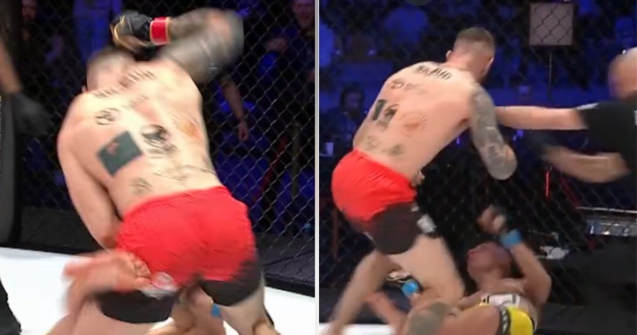 Sceny w Kielcach, 11 sekund i nokautujący cios. Pierwsza taka sytuacja