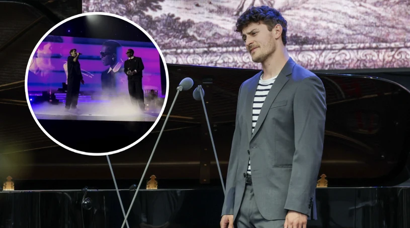 Polak skradł show na igrzyskach, znów mówi o nim świat. Na scenie z gwiazdą