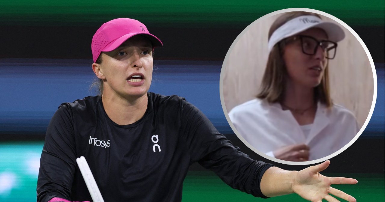Poruszenie na Australian Open, Polacy nie poznali Świątek. Musiała się tłumaczyć