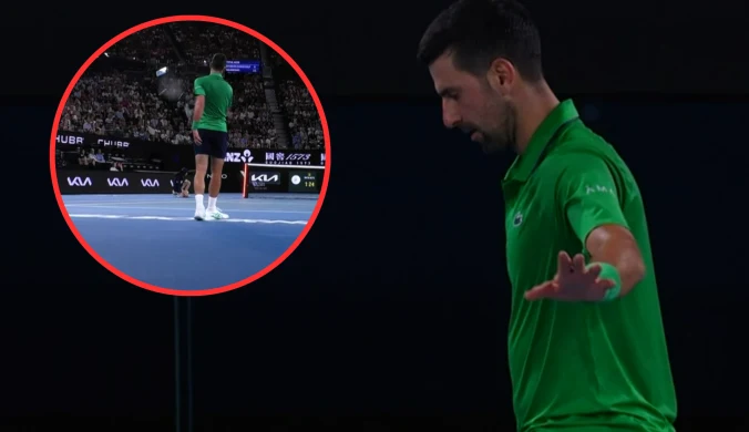 Gromy w Djokovicia. Pachniało dyskwalifikacją, uratowały go centymetry