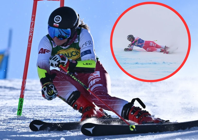 Koszmar Polki w ostatniej próbie przed igrzyskami. Upadek na trasie