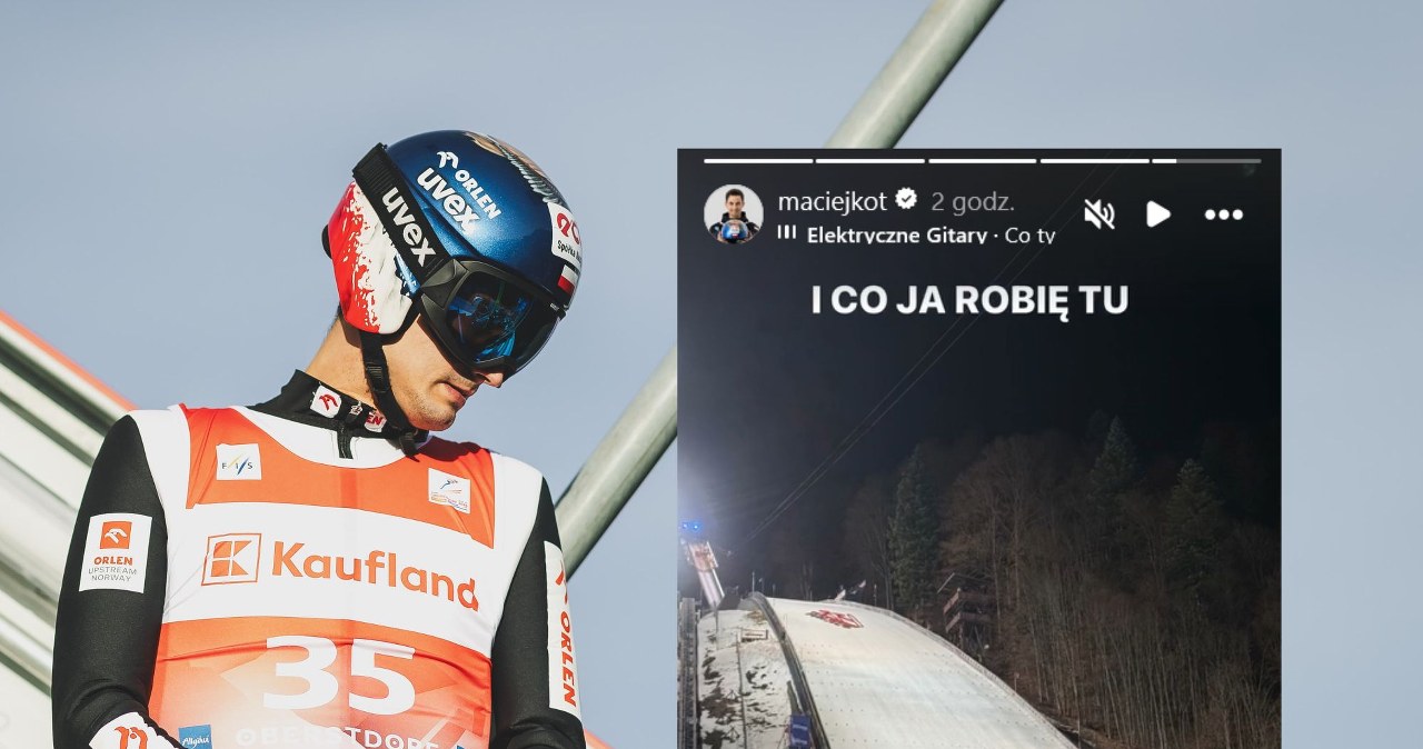 "I co ja robię tu?" - pyta Maciej Kot. Trener Maciusiak tłumaczy decyzję