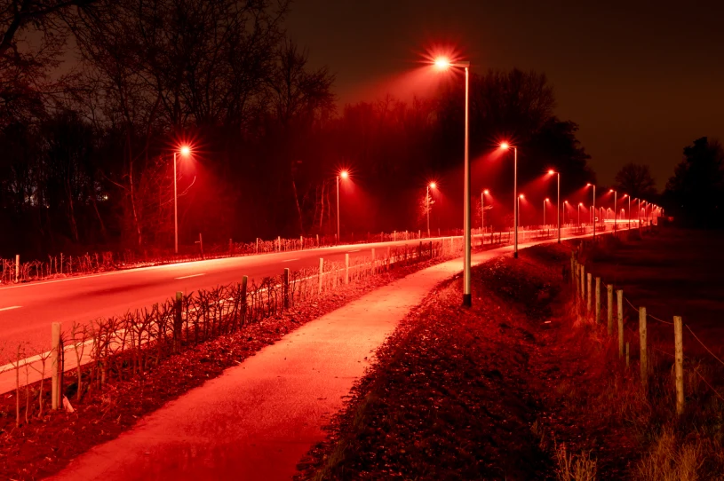 Czerwone latarnie zamiast białych. Dania testuje światło, które może zmienić miasta