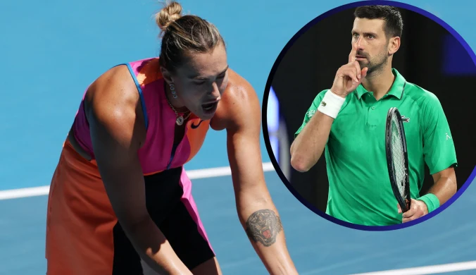 Sabalenka naprawdę to zrobiła, poruszenie w Melbourne. Djoković musiał reagować