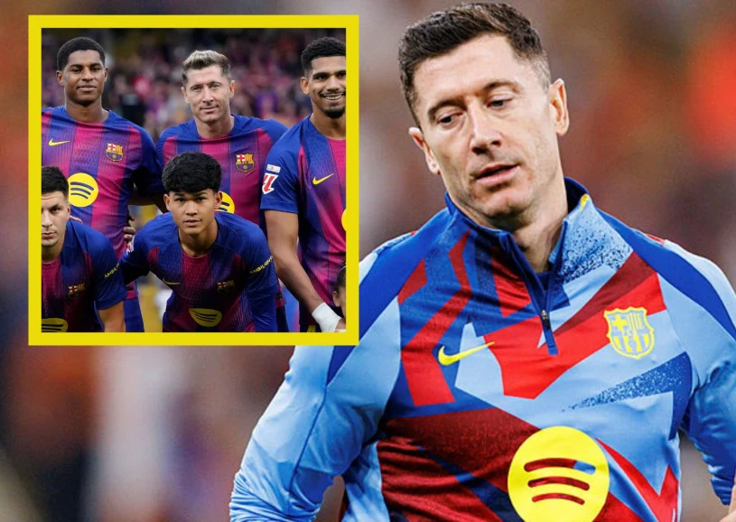 Odejście z Barcelony przesądzone. "Lewy" pogodzony, Flick trzasnął drwiami