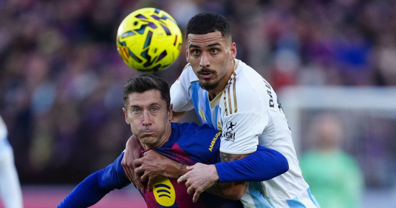 "Lewy" posłany w bój. Barcelona męczyła się z beniaminkiem. Potem egzekucja