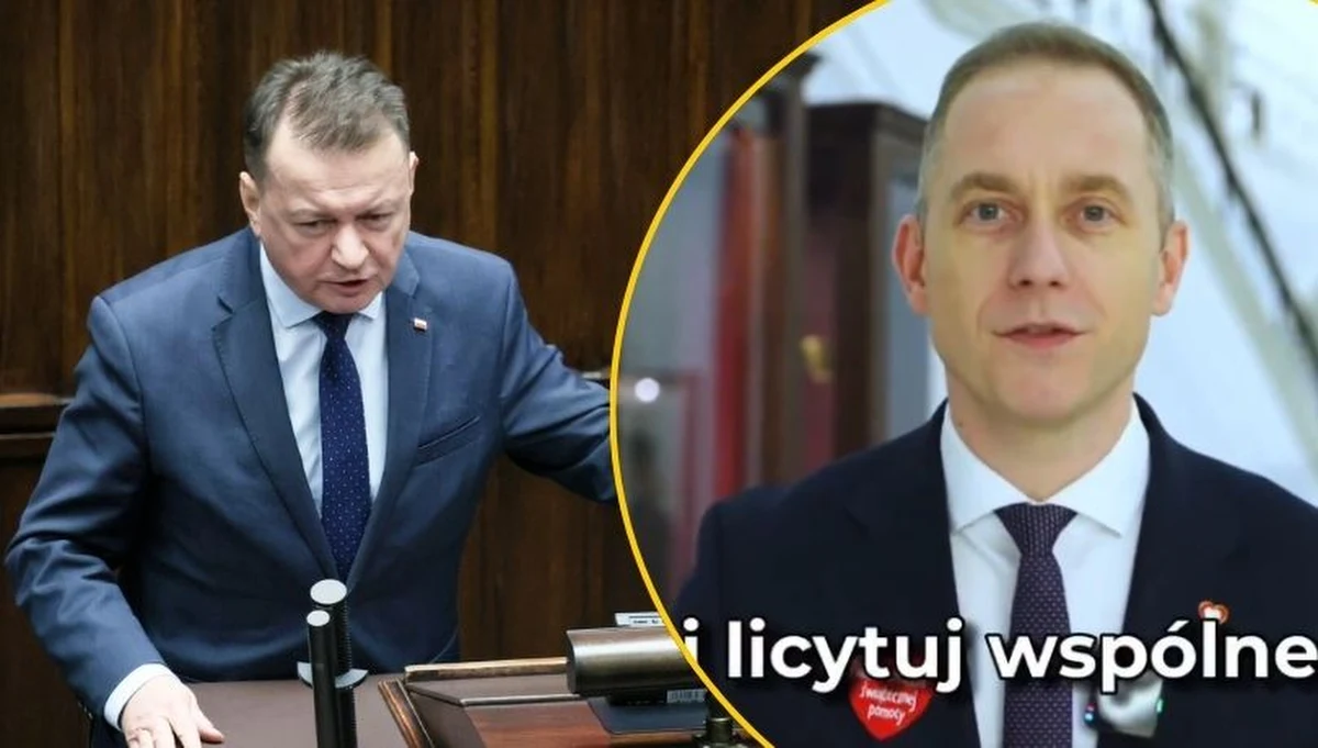 Mariusz Błaszczak, wiceprezes PiS i były minister obrony narodowej, poinformował, że składa zawiadomienie do prokuratury w związku z opublikowanym nagraniem, w którym wiceminister obrony narodowej, Cezary Tomczyk, zachęca do licytacji z okazji 34. Finału WOŚP, w której nagrodą jest "wspólny trening strzelecki w 15. Sieradzkiej Brygadzie Łączności". Cezary Tomczyk szybko zareagował na tę informację. "Pan już do reszty stracił kontakt z rzeczywistością. Wojsko gra z WOŚP! To że za Pana czasów był zakaz to Pana sumienie" - napisał.