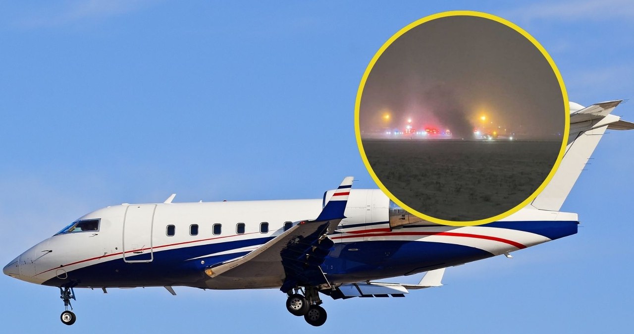 Samolot nagle stracił wysokość i runął na ziemię. Katastrofa w USA