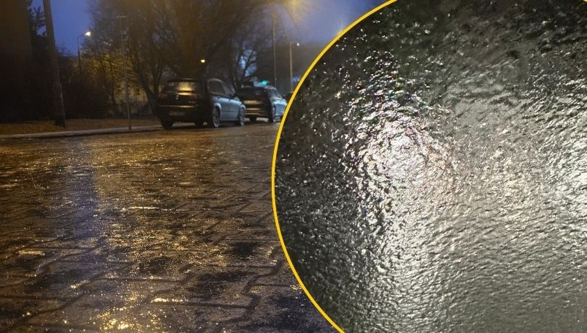 Gołoledź w Wielkopolsce. Na drogach lodowisko, opóźnione loty i pociągi