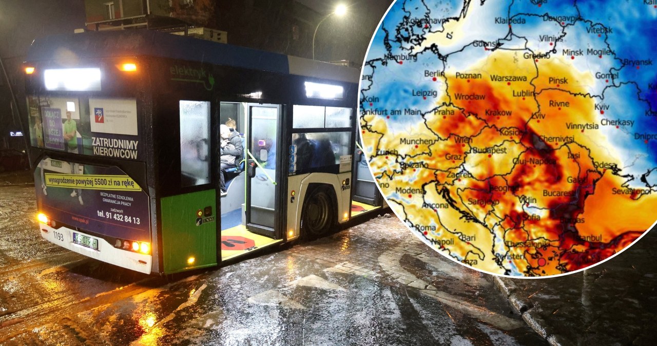 Niebezpieczna pogoda od samego rana. "Ogranicz podróże"