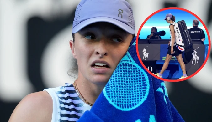 Świątek jeszcze nie zeszła z kortu, gdy dostała wieści. Sama nie mogła uwierzyć