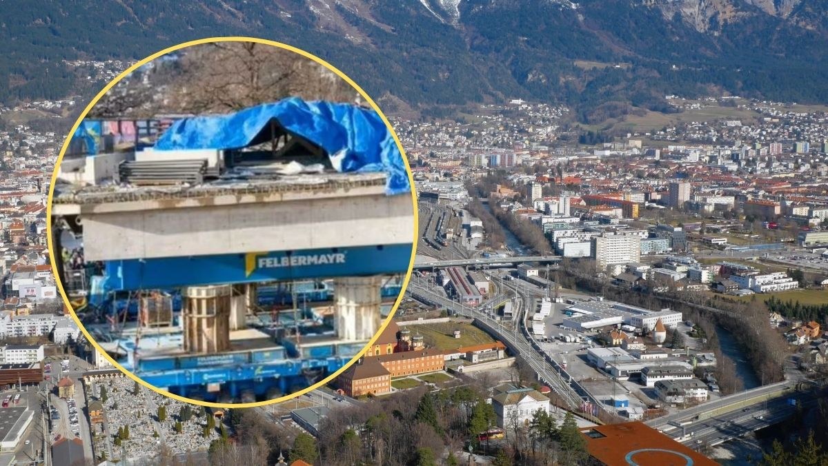 1400-tonowy kolos w ruchu. Przenieśli most bez użycia dźwigów