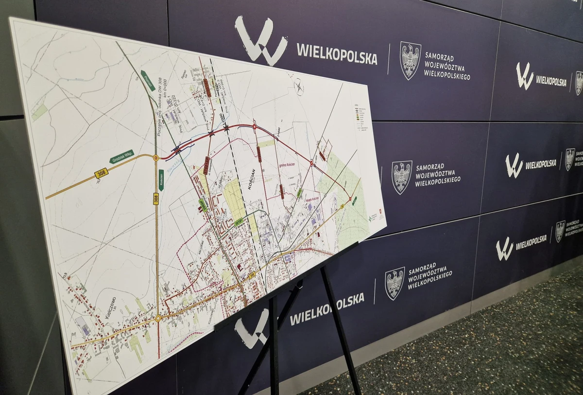 W wielkopolskim Kościanie rusza długo wyczekiwana budowa obwodnicy. Nowa trasa o długości 4,3 kilometra powstanie po północnej stronie miasta, a jej koszt wyniesie 87,5 mln zł. Umowa z wykonawcą została podpisana w poniedziałek, a zakończenie prac planowane jest na październik 2027 roku.