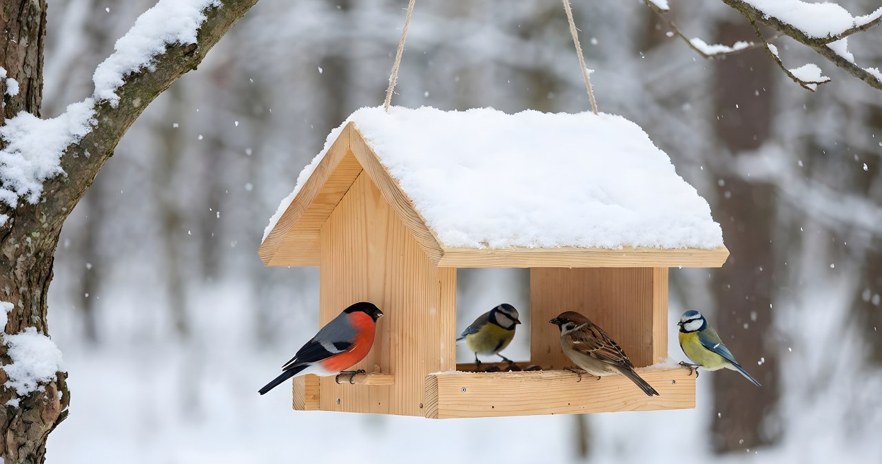 Te ptaki spotkasz w ogrodzie. Styczeń decyduje o ich przetrwaniu
